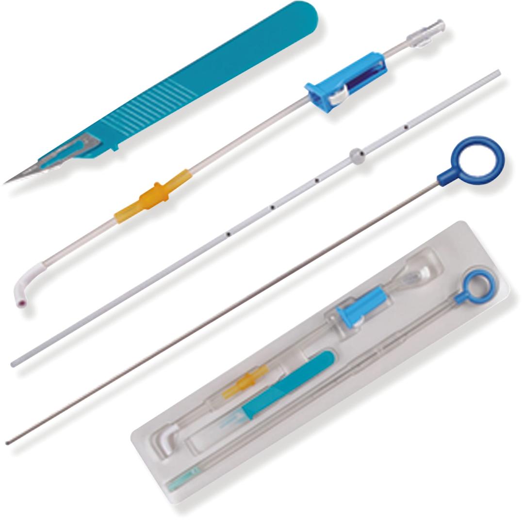 Swan Neck Catheter – Peritoneal Dialysis Kit